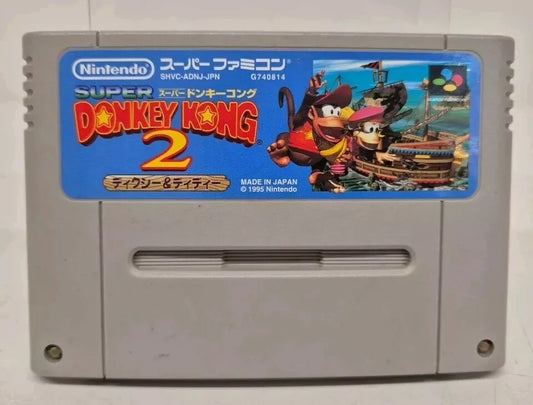 Donkey Kong Country 2 Super Famicom snes Nintendo Japanese Import Canada Seller!