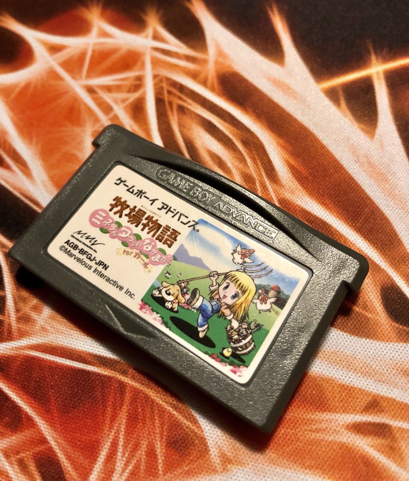 Bokujou Monogatari Mineral Town no Nakama-tachi Girls GBA Japan GAME MONSTER -.-