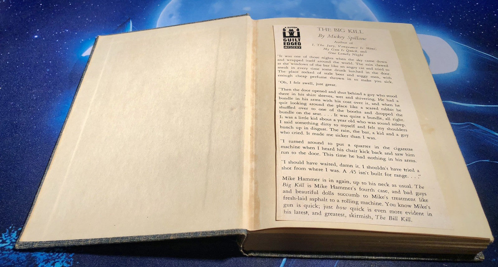 Mickey Spillane / The Big Kill / First Edition / E.P. Dutton & Co., 1951