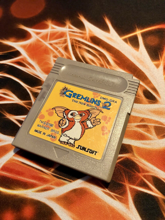 Gremlins 2 The New Batch Nintendo Game Boy GB DMG-GRA Japan GAME MONSTER CANADA