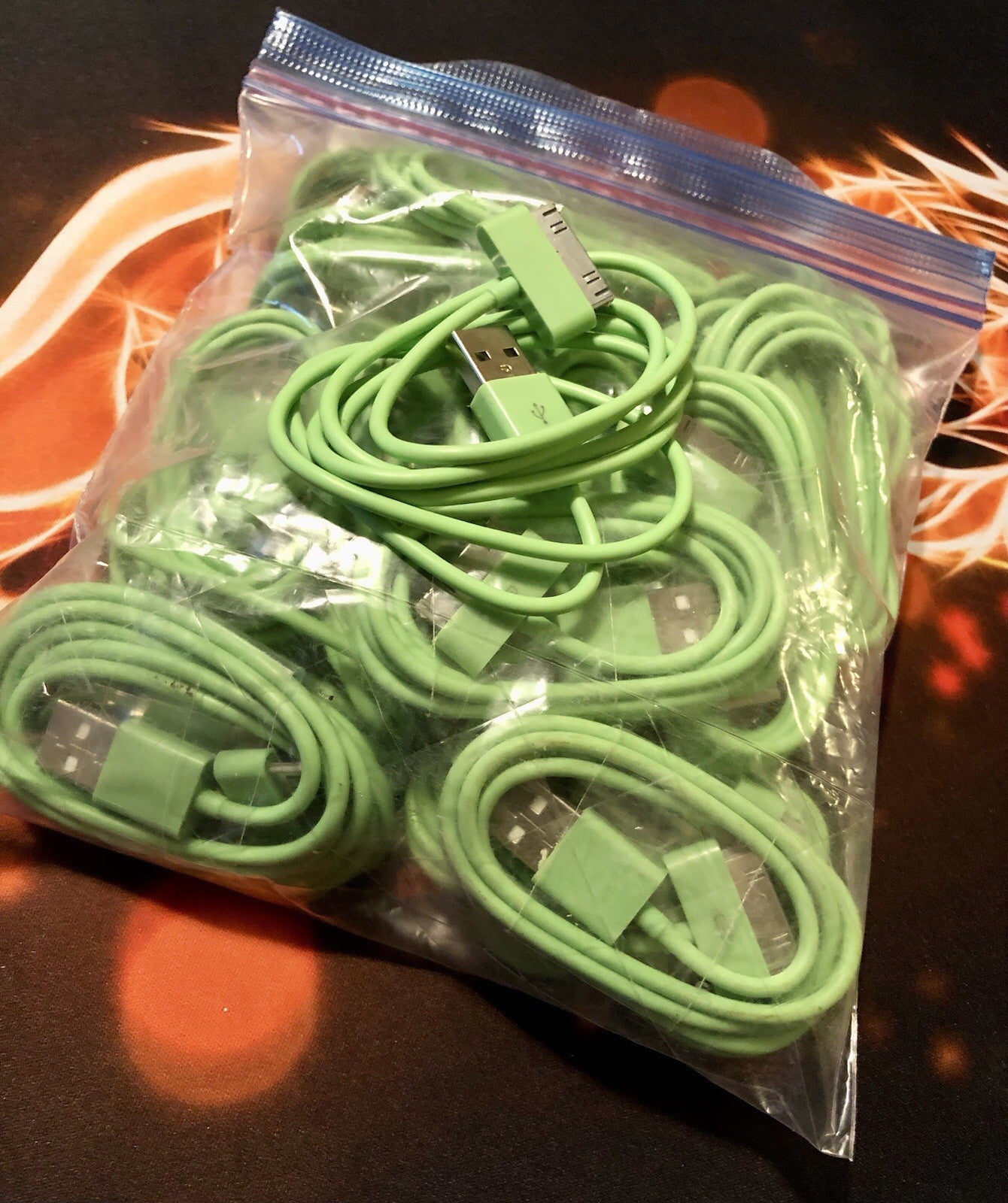 20x 30 Pin USB Sync Charger Cable For iPhone 4 4S 3G 3GS iPad 1 2 3 iPod