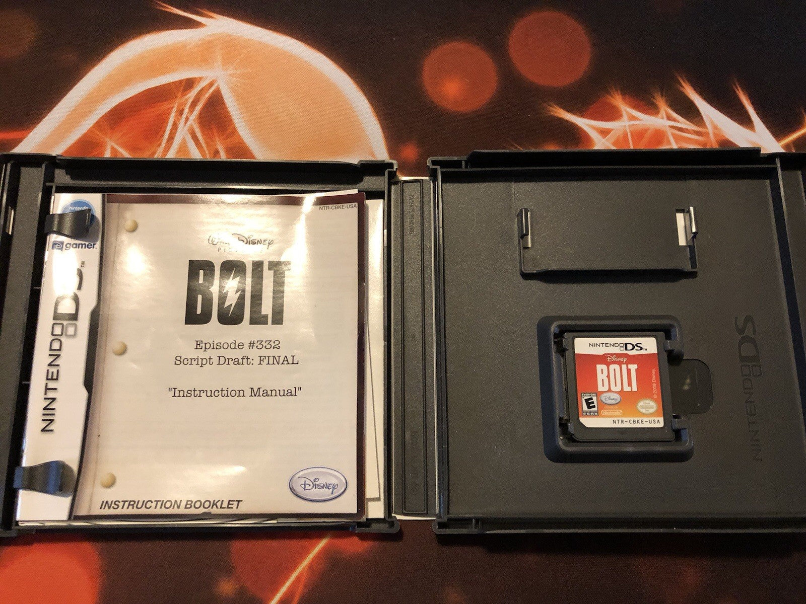 Bolt Walt Disney Nintendo DS CIB -Authentic GAME MONSTER CANADA -..-