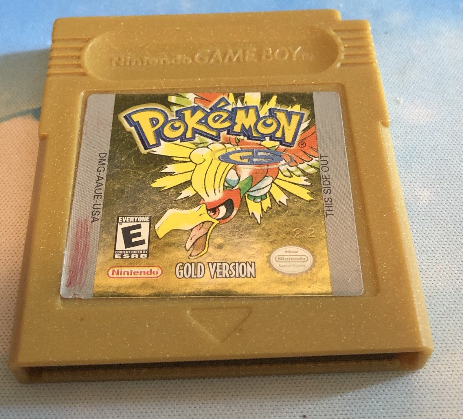 Pokemon Gold Version (Nintendo Game Boy Color GBC) Authentic New Battery Tested