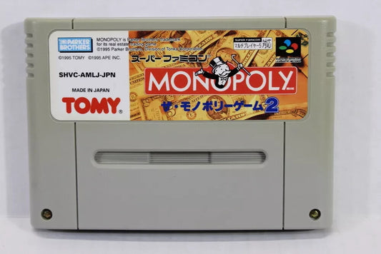 Monopoly 2 SFC Nintendo Super Famicom SNES Japan Import SHIPS FROM CANADA