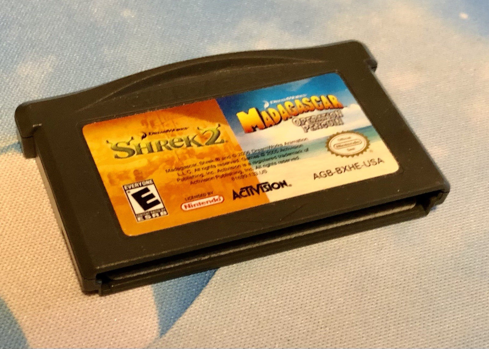 Shrek 2/ Madagascar Operation Penguin (Nintendo Game Boy Advance GBA) CANADA
