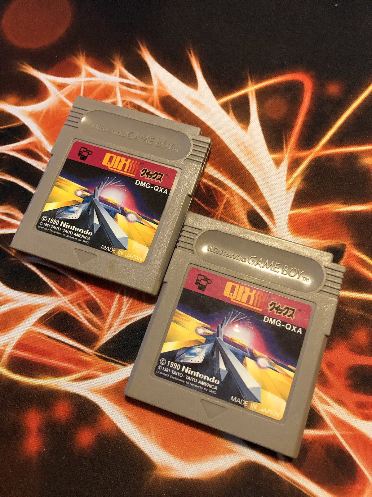 Qix (Nintendo Game Boy GB, 1990) Japan Import