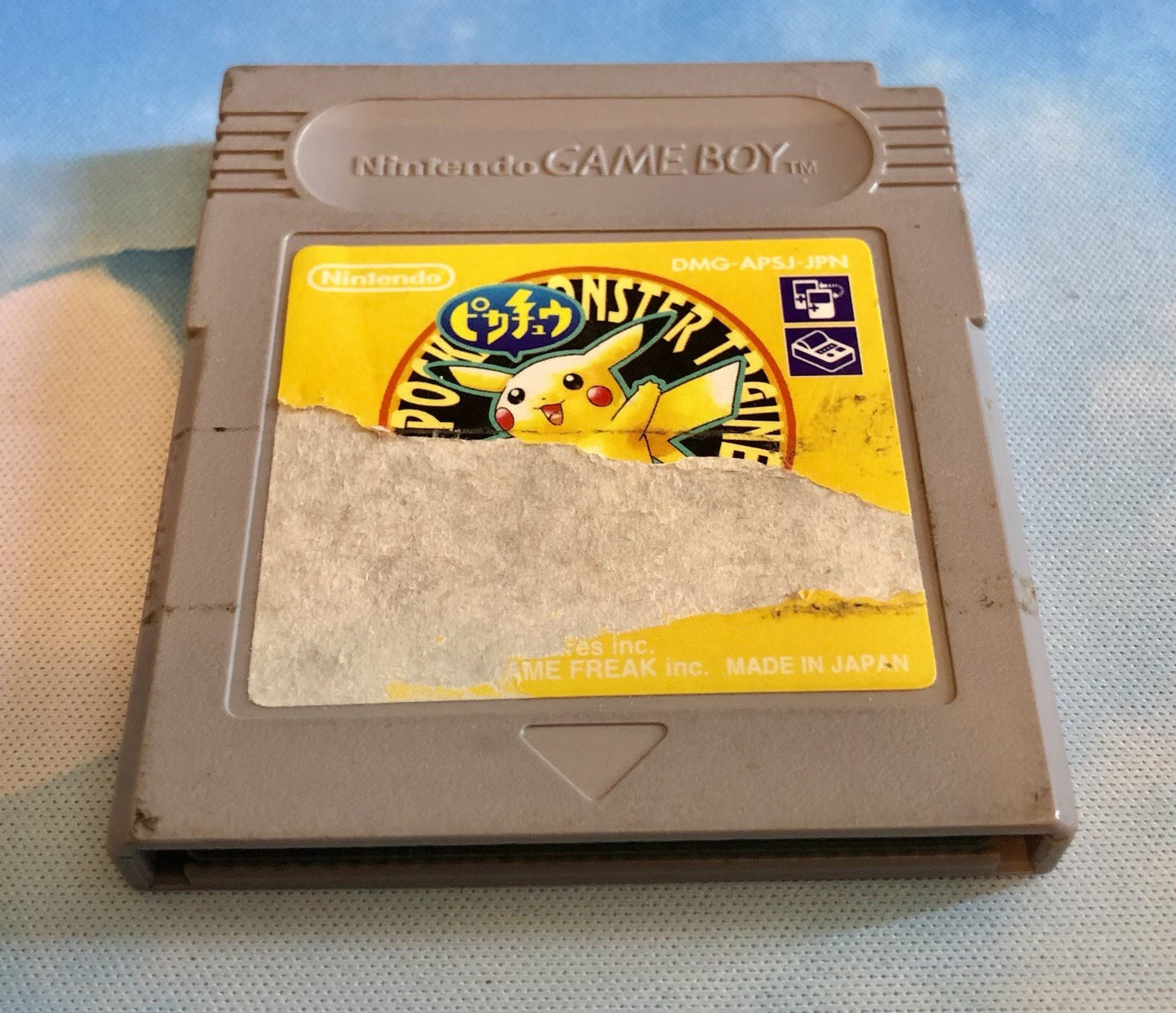 Pokemon Yellow Pikachu Used GameBoy GB Game Boy Japanese Authentic Japan NTSC-J