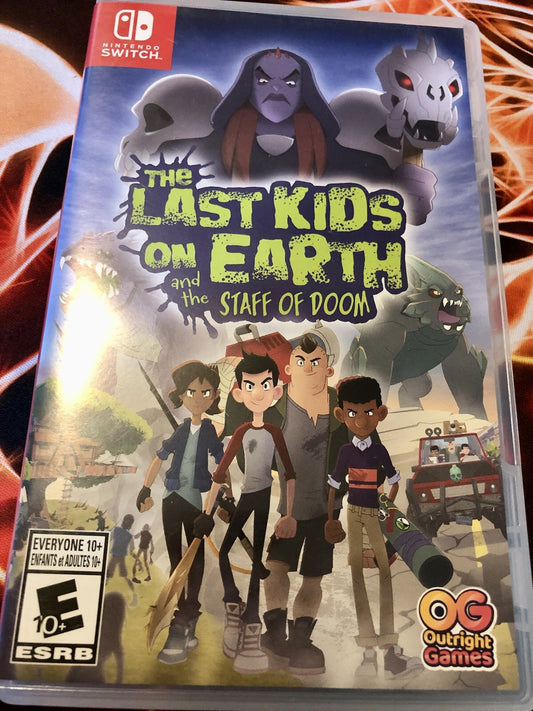 Nintendo SWITCH - Last Kids on Earth and the Staff of Doom GAME MONSTER CANADA