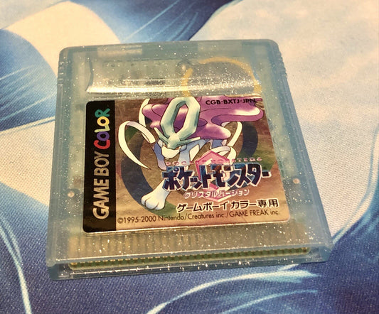 Pokemon Crystal JAPANESE (Nintendo GameBoy Color GBC) GAME MONSTER CANADA -.-