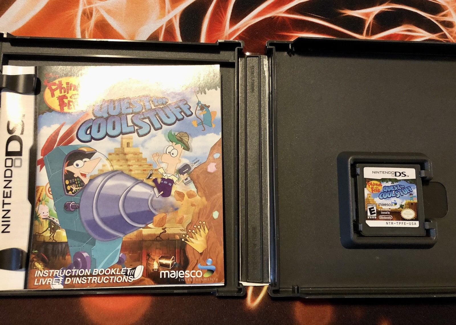 Phineas and Ferb: Quest for Cool Stuff Nintendo DS 2013 GAME MONSTER CANADA -..-
