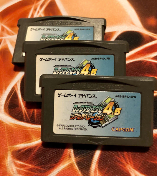 Rockman EXE 4.5 Real Operation Gameboy Advance GBA Nintendo Japan GAME MONSTER