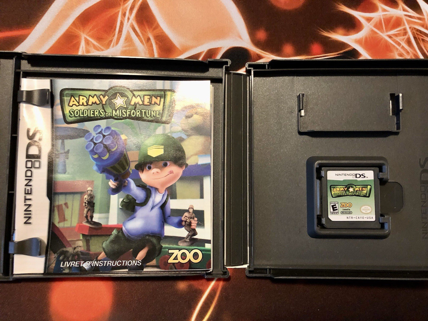 ARMY MEN SOLDIERS OF MISFORTUNE DS NINTENDO - Authentic GAME MONSTER CANADA -..-