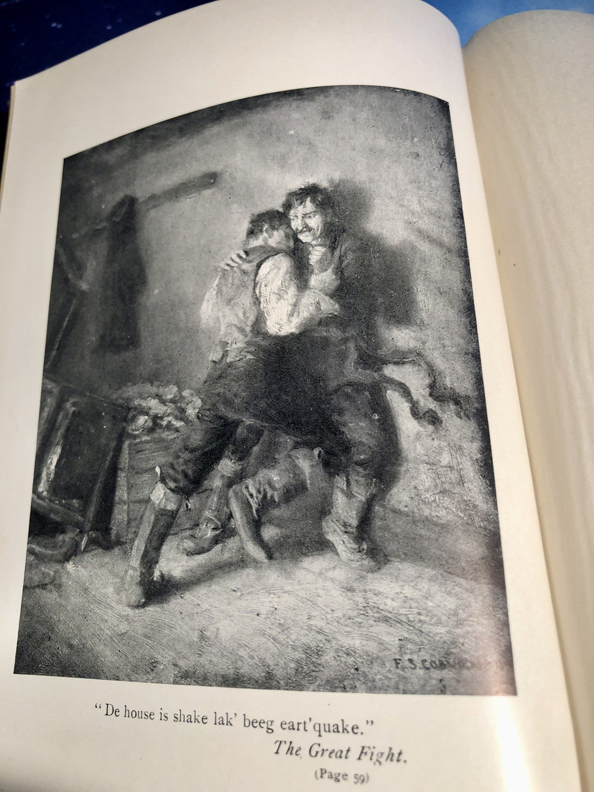 William Henry Drummond / THE GREAT FIGHT POEMS AND SKETCHES 1st Edition 1908