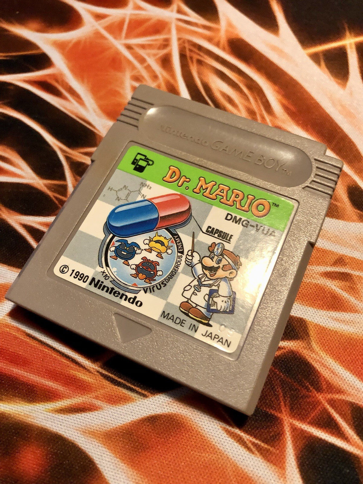 Dr Mario (Game Boy GB Japan) Authentic GAME MONSTER CANADA -.-