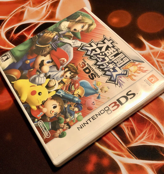 Super Smash Bros 3DS Japan Game and Case Only GAME MONSTER CANADA -.-