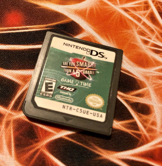 Are You Smarter Than a 5th Grader (Nintendo DS, 2015) GAME MONSTER CANADA -.-