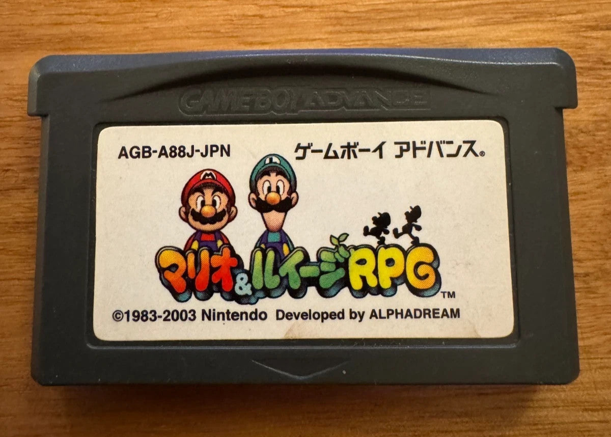 Mario & Luigi RPG Game Boy Advance [AGB-A88J-JPN] Japan GAME MONSTER CANADA -.-