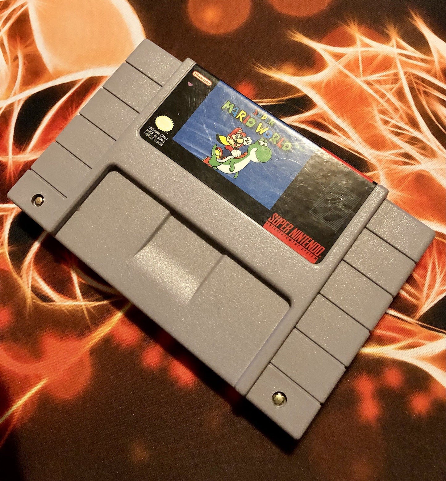 Super Mario World 1991 Untested - Super Nintendo SNES GAME MONSTER CANADA -.-