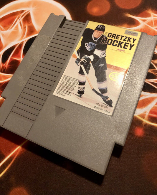 Wayne Gretzky Hockey (Nintendo NES, 1991) Authentic GAME MONSTER CANADA -.-