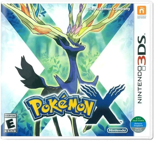 CIB Pokemon X - Nintendo 3DS 2013  - Tested/Authentic