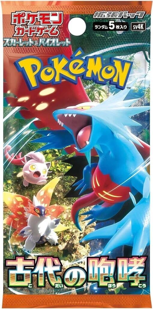 Pokémon TCG: Scarlet&Violet Ancient Roar sv4K Japanese Booster Box (Sealed)