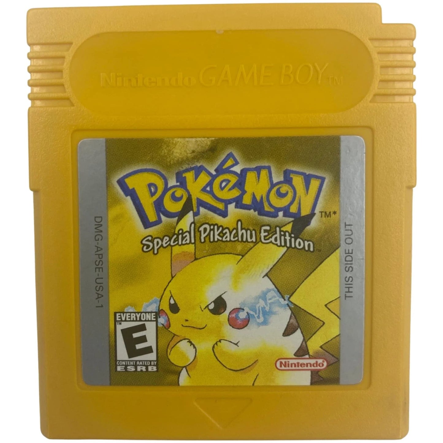 NINTENDO GAME BOY - Pokemon Yellow Version (1999) Authentic NEW BATTERY & TESTED US Gameboy