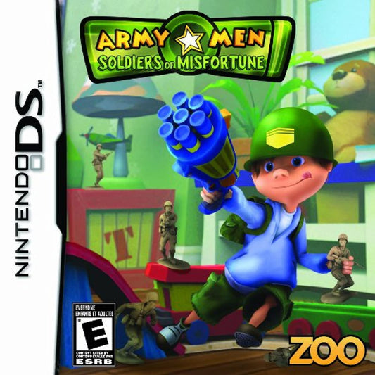 Army Men: Soldiers of Misfortune - Nintendo DS Cartridge