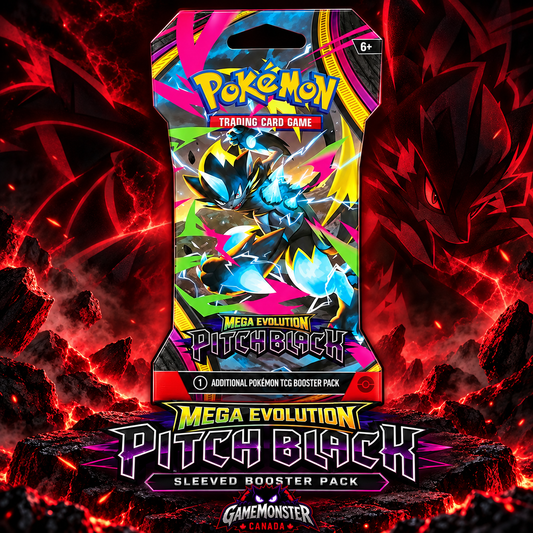 Pokémon TCG: Mega Evolution – Pitch Black Sleeved Booster Pack