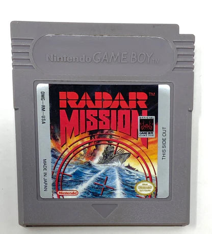 Radar Mission Nintendo Gameboy GB Authentic