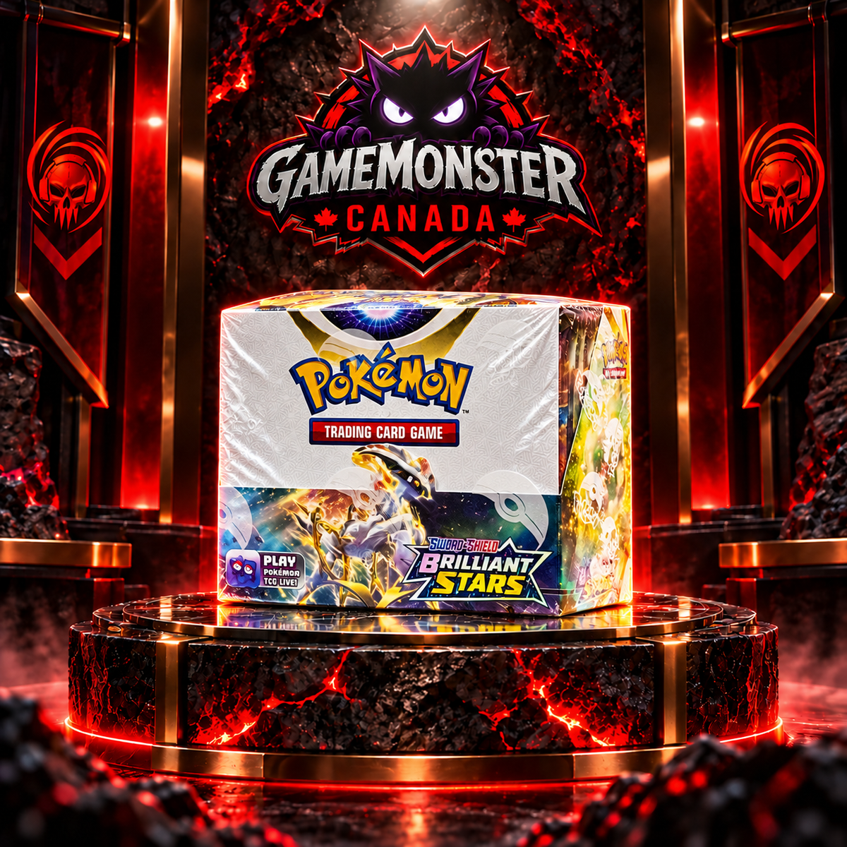 Pokémon TCG: Sword & Shield—Brilliant Stars Booster Box