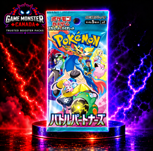 Pokémon TCG: Battle Partners SV9 Japanese Booster Pack – Factory Sealed