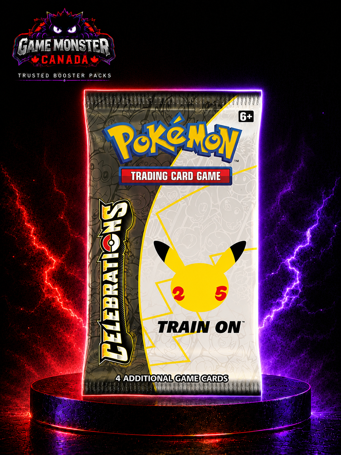 Pokémon TCG: Celebrations Booster Pack – Factory Sealed