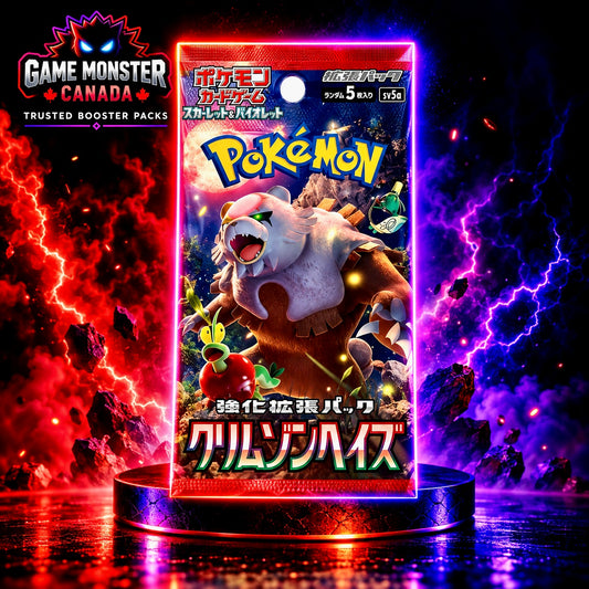 Pokémon TCG: Crimson Haze SV5a Japanese Booster Pack – Factory Sealed