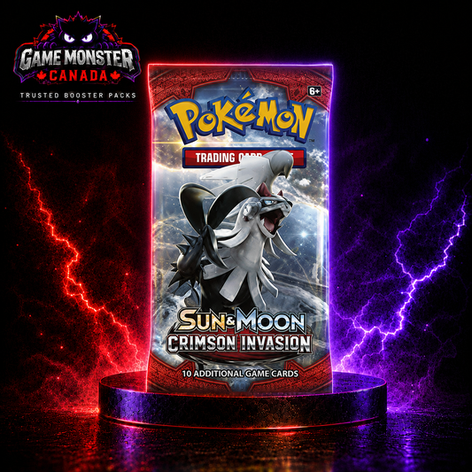 Pokémon TCG: Sun & Moon—Crimson Invasion Booster Pack – Factory Sealed