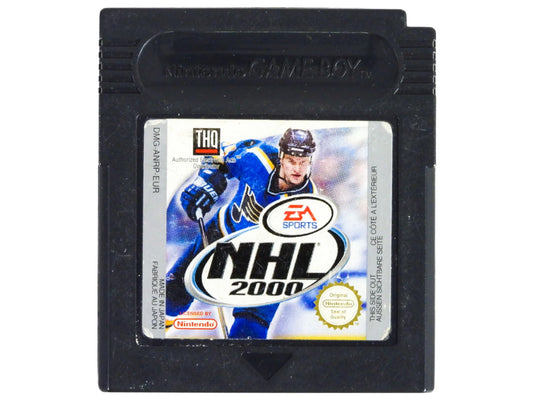 NHL 2000 Hockey Cartridge - Nintendo Game Boy Tested