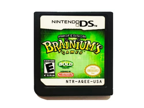 Professor Brainium's Games Nintendo DS Game Cartridge Only