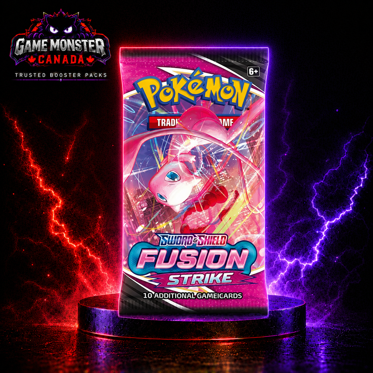 Pokémon TCG: Sword & Shield—Fusion Strike Booster Pack – Factory Sealed