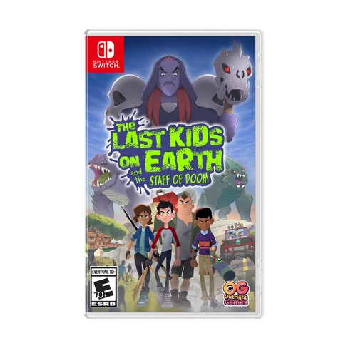 The Last Kids on Earth and the Staff of Doom (Nintendo Switch, 2021) Game and Case ONLY (No Manuals)