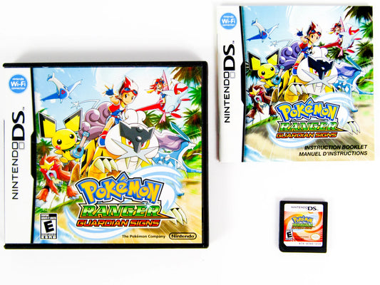 Pokemon Ranger: Guardian Signs (Nintendo DS, 2010) CIB