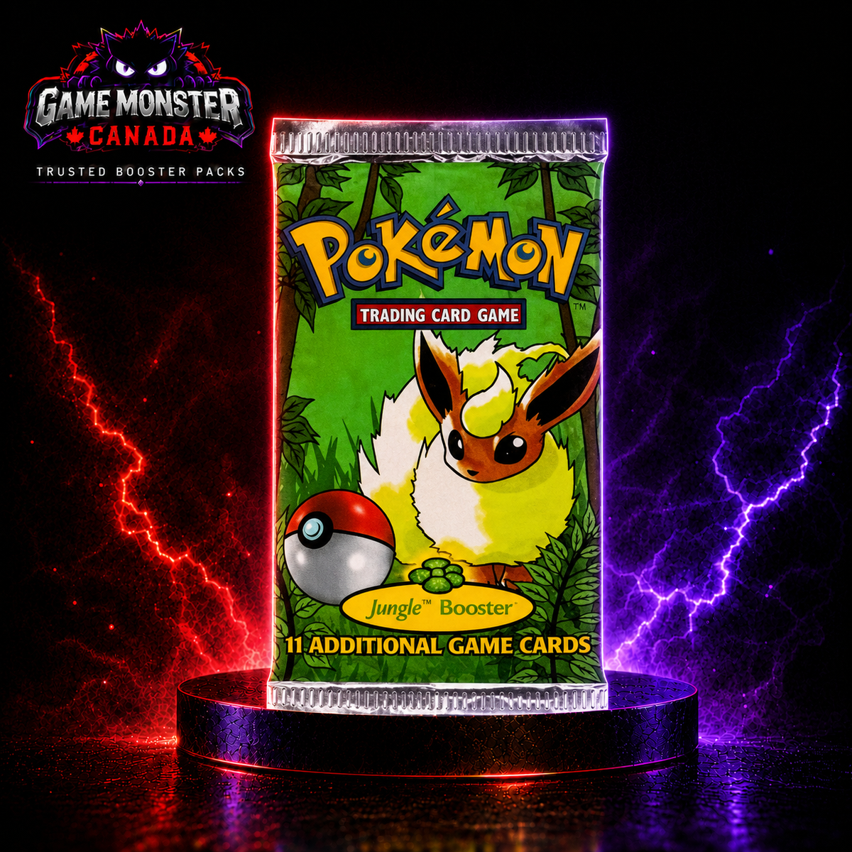 Pokémon TCG: Jungle Booster Pack – Factory Sealed