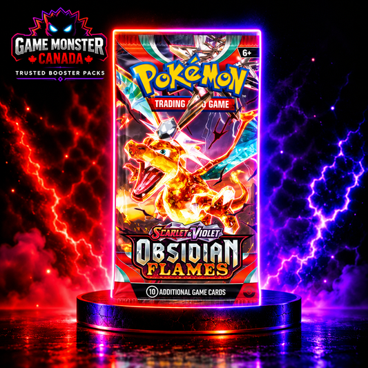 Pokémon TCG: Scarlet & Violet—Obsidian Flames Booster Pack – Factory Sealed