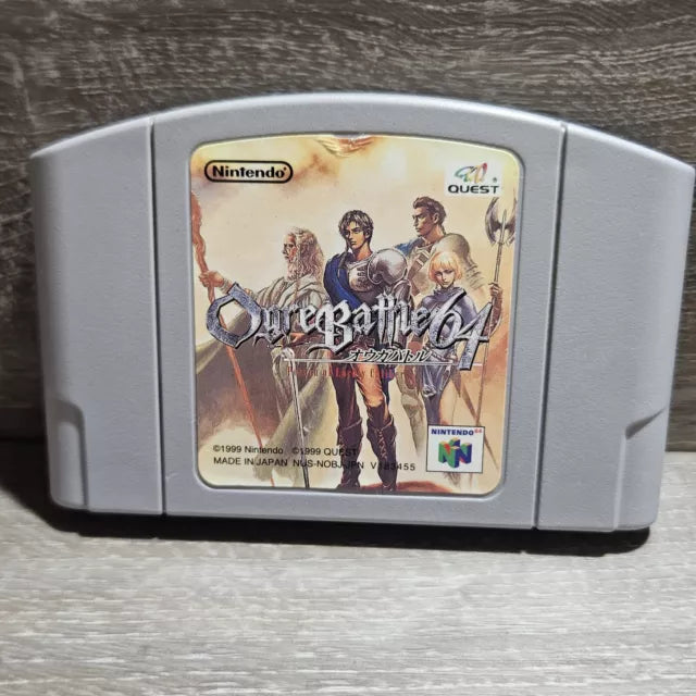 Ogre Battle 64 Nintendo 64 N64 NTSC-J Japanese Cartridge Only