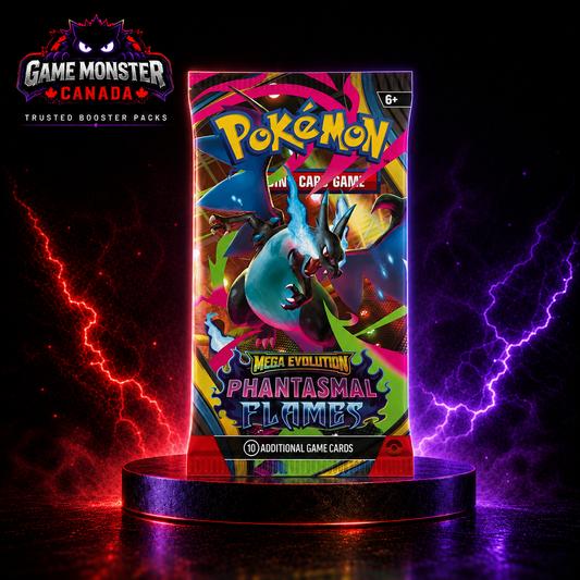 Pokémon TCG: Phantasmal Flames Booster Pack – Factory Sealed