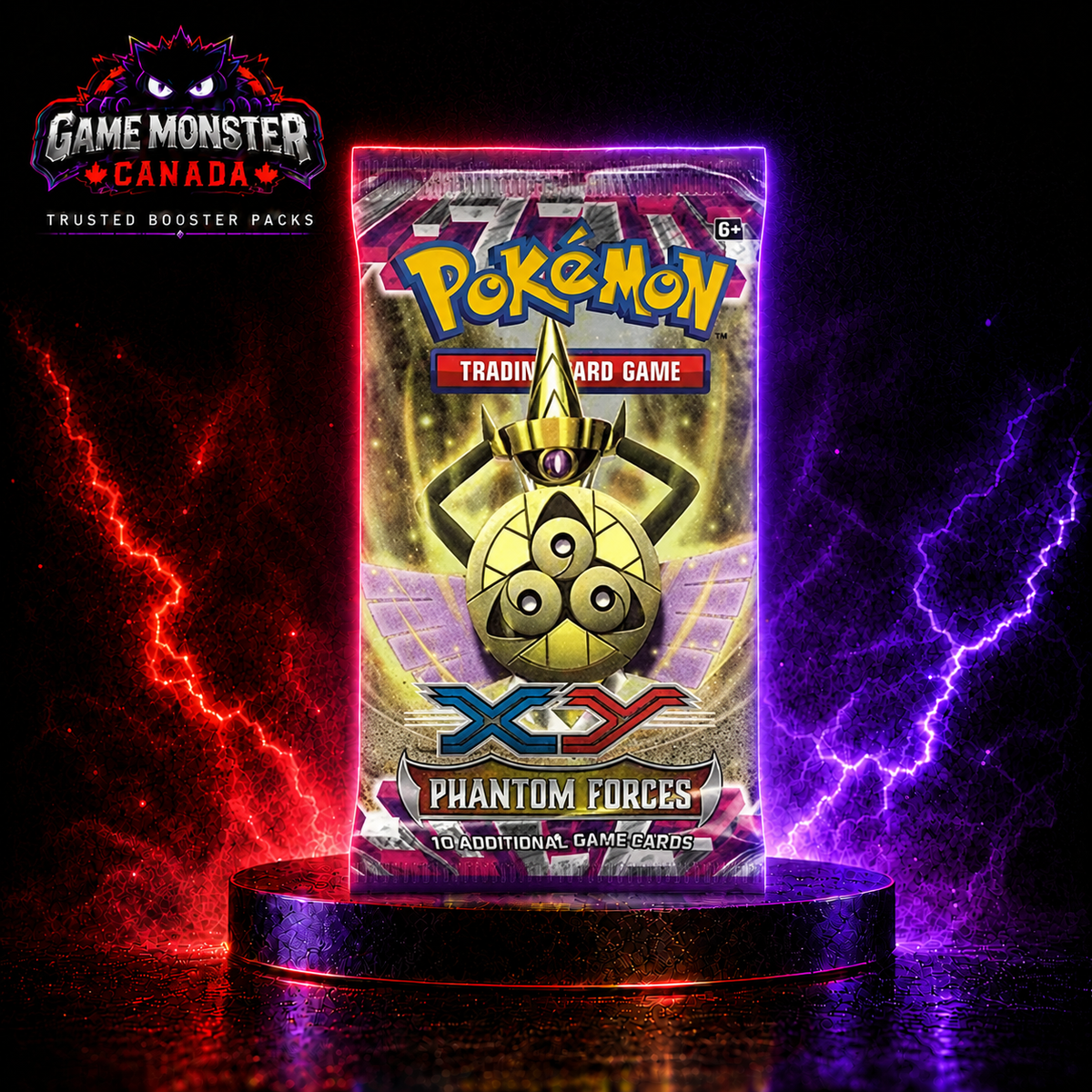 Pokémon TCG: XY—Phantom Forces Booster Pack – Factory Sealed