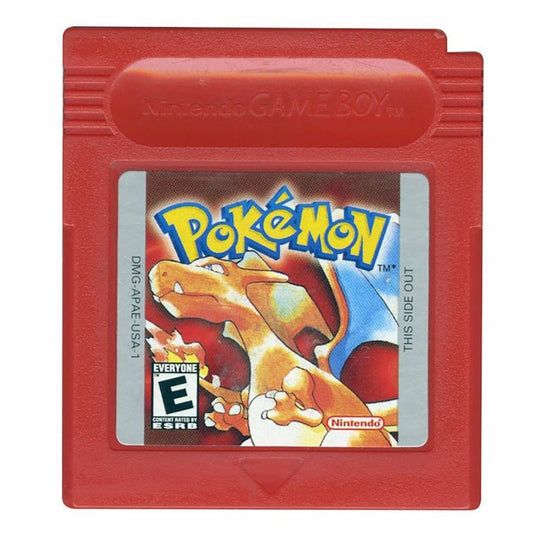 Authentic Pokemon Red  (Nintendo Game Boy) with New Save Battery! USA Gameboy