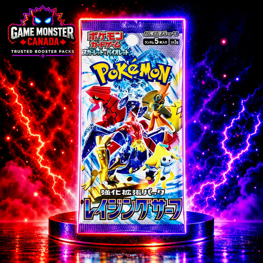 Pokémon TCG: Raging Surf SV3a Japanese Booster Pack – Factory Sealed