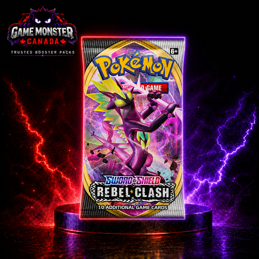 Pokémon TCG: Sword & Shield—Rebel Clash Booster Pack – Factory Sealed
