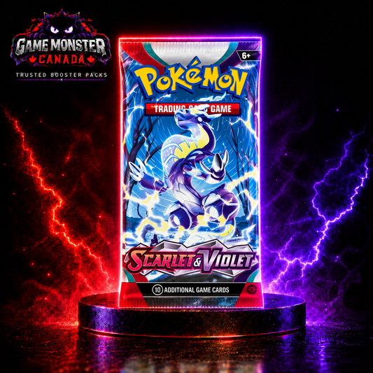 Pokémon TCG: Scarlet & Violet Base Set Booster Pack – Factory Sealed