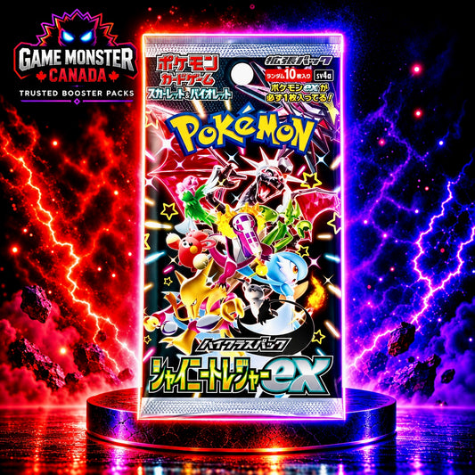 Pokémon TCG: Shiny Treasure ex SV4a Japanese Booster Pack – Factory Sealed
