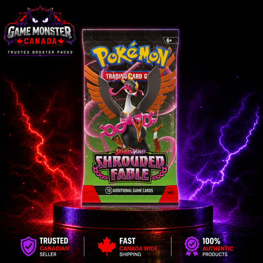 Pokémon TCG: Scarlet & Violet—Shrouded Fable Booster Pack – Factory Sealed